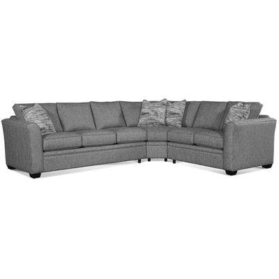 Layout G:  Three Piece Sectional 121" x 98"