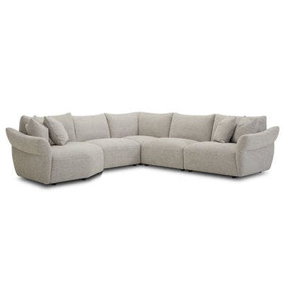 Layout A:  Five Piece Sectional 119" x 114"