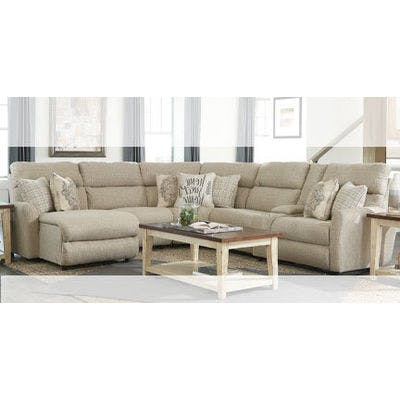 Layout M:  Six Piece Sectional 126" x 117.5