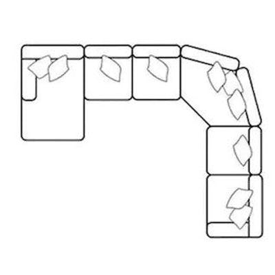 Layout I: Six Piece Sectional