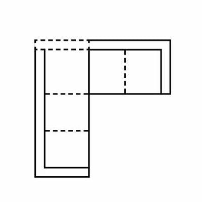 Layout E: Two Piece Sectional 103" x 103"