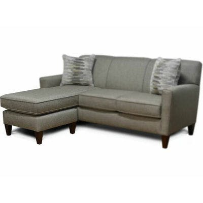 Layout A:  Sofa with Floating Ottoman Chaise 79" Wide