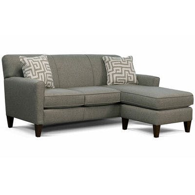 Layout B:  Sofa with Floating Ottoman Chaise 79" Wide