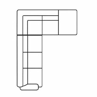 Layout C:  Four Piece Sectional 142" x 86"