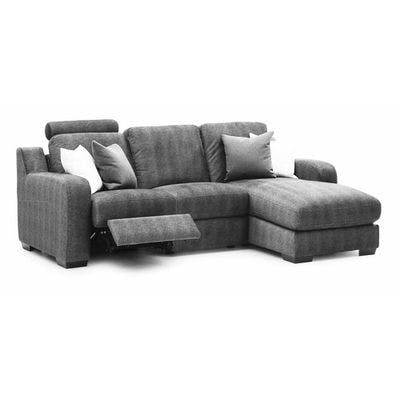 Layout J:  Two Piece Reclining Sectional 86" Wide