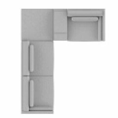 Layout H: Five Piece Sectional 99" x 99"