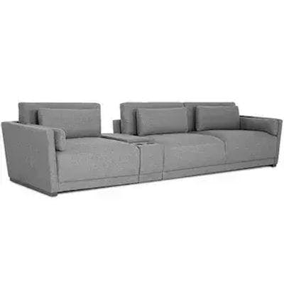 Layout B: Three Piece Sectional 142" Wide