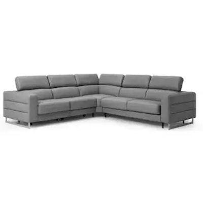 Layout A: Five Piece Reclining Sectional 117" x 117" (2 Recliners)