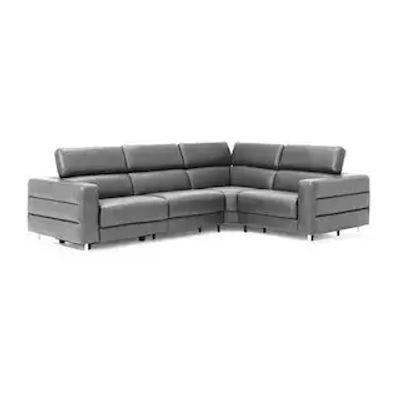 Layout C: Four Piece Reclining Sectional. 117" x 85" (2 Recliners)