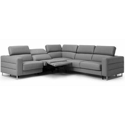 Layout H:  Five Piece Sectional 117" x 117" (3 Recliners)