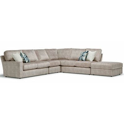 Layout P: Five Piece Sectional  127" x 129.5  (1 USB Chargers) 