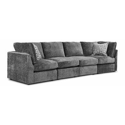Layout J: Four Piece Sectional 129" Wide