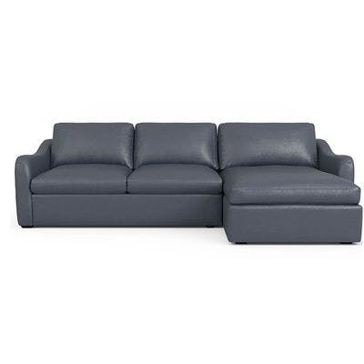 Layout C: Two Piece Queen Size Sleeper Sectional 117" x 64"