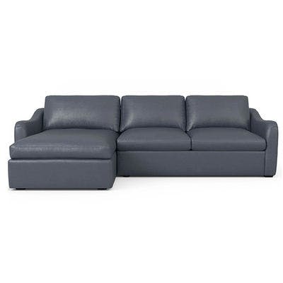 Layout D: Two Piece Queen Size Sleeper Sectional. 64" x 117"