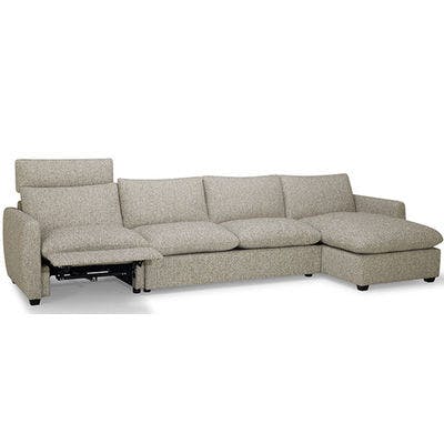 Layout P: Three Piece Reclining Sectional 137" x 64"