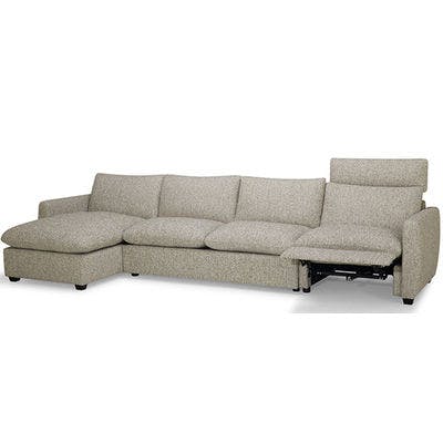 Layout Q: Three Piece Reclining Sectional 64" x 137"
