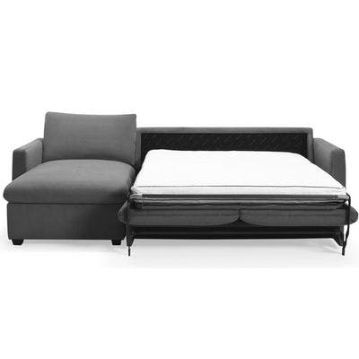 Layout B: Two Piece Full Size Sleeper Sectional 64" x 107"