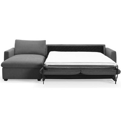 Layout C: Two Piece Queen Size Sleeper Sectional 64" x 115"