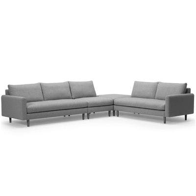 Layout J: Four Piece Sectional 133" x 102"