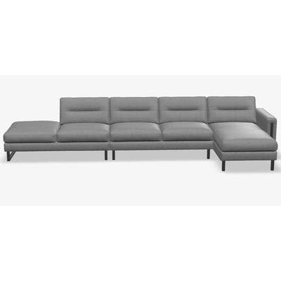 Layout L: Three Piece Sectional. 160" x 61"