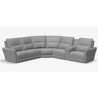 Layout C: Six Piece Reclining Sectional. 123" x 136"
