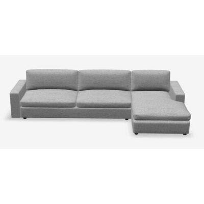 Layout B:  Two Piece Sectional 123" x 61"
