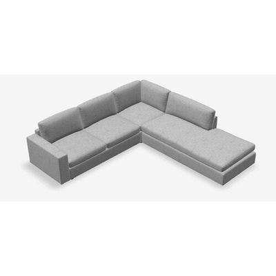 Layout C: Two Piece Sectional 111" x 105"