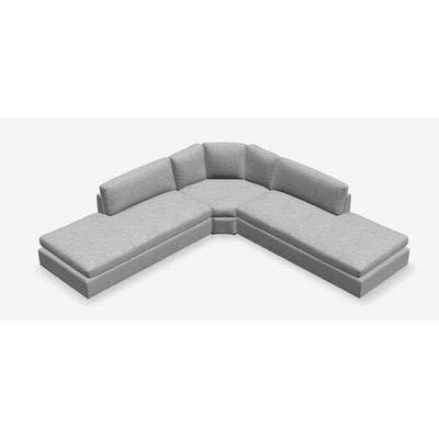 Layout E: Three Piece Sectional 112" x 112"