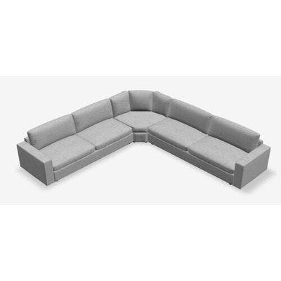 Layout L: Three Piece Sectional 119" x 135"