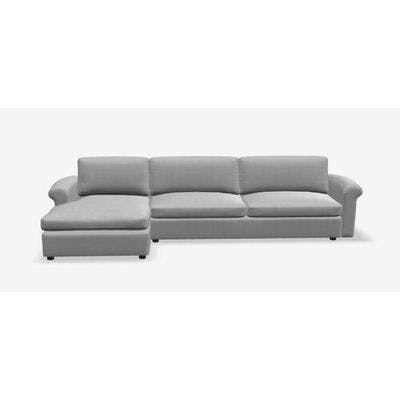 Layout A: Two Piece Sectional 61" X 123"