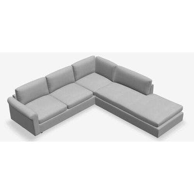 Layout C: Two Piece Sectional. 111" X 105"