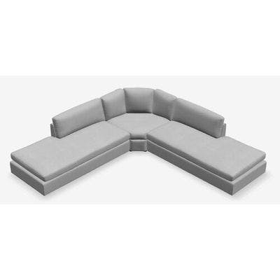 Layout H: Three Piece Sectional 112" x 112"