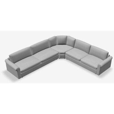 Layout M: Three Piece Sectional 135" x 119"