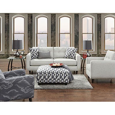 Metro 5 Piece Room Group (Save $495) - Sofa, Loveseat, (2) Chairs and Ottoman