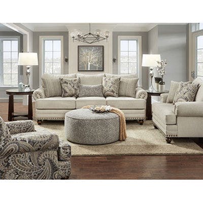 Triton 4 Piece Living Room (Save $484)  Sofa, Loveseat, Chair and Ottoman