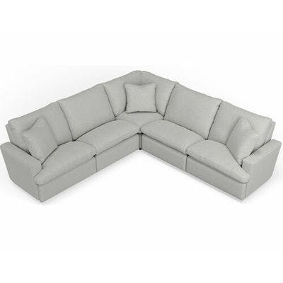 Layout A: Three Piece Reclining Sectional (3 power recliners)