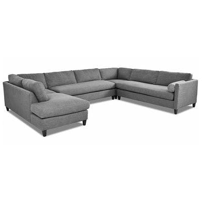 Layout D: Four Piece Sectional (Chaise Left Side) 82" x 160" x 115"
