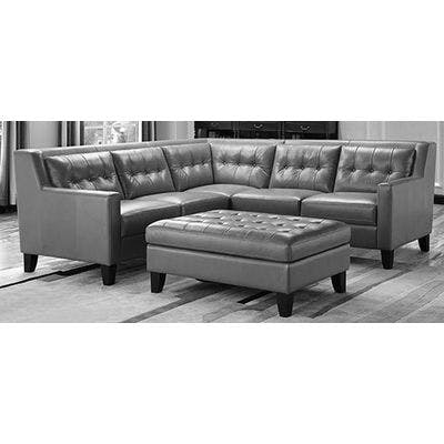 Malibu Four Piece All Leather Sectional