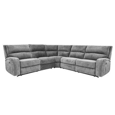 Layout A:  Five Piece Reclining Sectional 118" x 118"