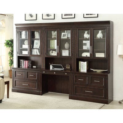 Stanford 6 Pc. Home Office Library Wall (120" Wide)