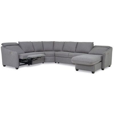 Layout E: Five Piece Power Reclining Sectional (Chaise Left Side)  103" x 129" x 62"