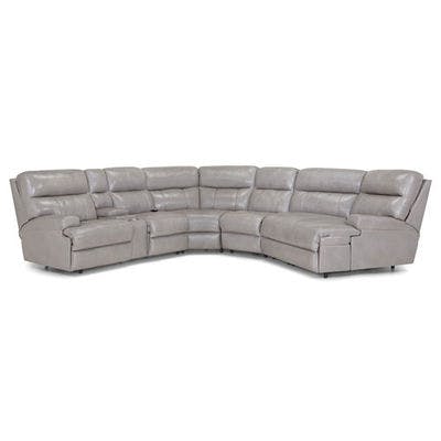 Layout B: Four Piece Reclining Sectional (Piano Chaise Right Side) 106.5" x 140"