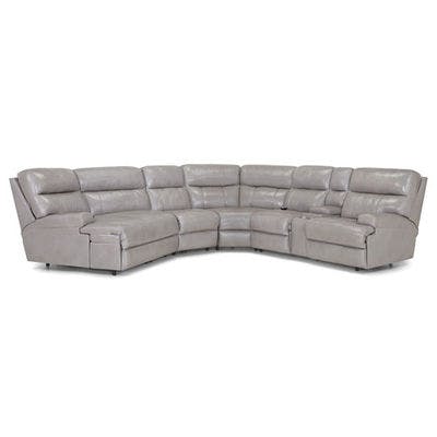 Layout A:  Four Piece Reclining Sectional (Piano Chaise Left Side) 140.5 x 106.5