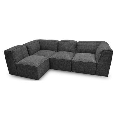 Layout E: Four Piece Sectional 69" x 112"