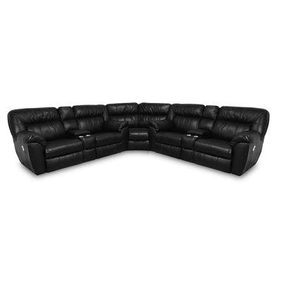 Layout A:  Three Piece Reclining Sectional 123" x 123"