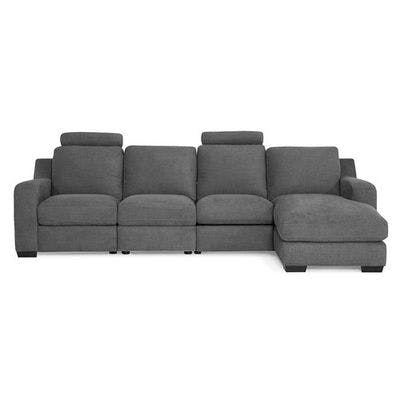 Layout H:  Three Piece Reclining Sectional 110" Wide