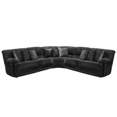 Layout M: Five Piece Reclining Sectional 129" x 129"