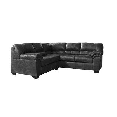 Two Piece Sectional (93" x 93" Approximately) Features Right Facing Sofa