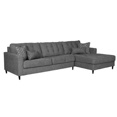Two Piece Chaise Sectional (Right Facing Chaise) 124" x 70"