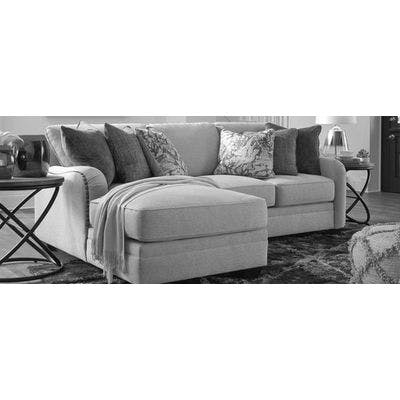 Layout A:  Two Piece Sectional - Chaise Left Side - 58" x 88"